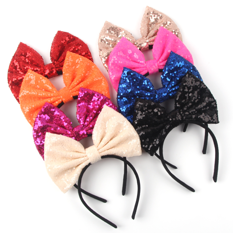Ribbon Bow Gift - 1 ชิ้นแฟชั่นที่คาดผมโบว์ที่เรียบง่ายและเงาอุปกรณ์เสริมเหมาะสําหรับผู้หญิงสวมใส่ทุกวันที่คาดผมน่ารักของขวัญที่สมบูรณ์แบบ