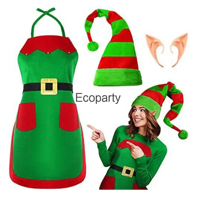 ชุดคริสต์มาสสำหรับผู้หญิง ชุดค - Elf Costume Christmas บทวิจารณ์และราคา