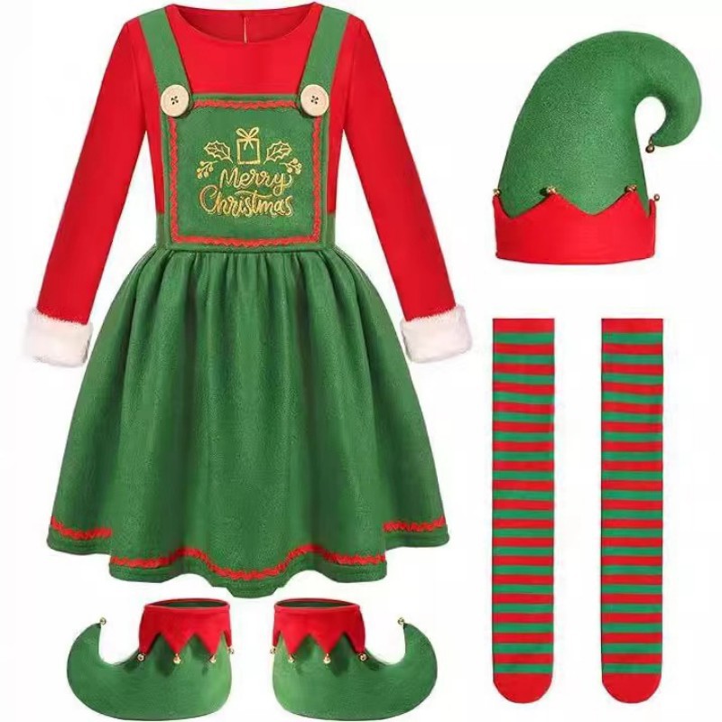 ชุดคอสเพลย์ซานตาคลอสผู้ใหญ่สุด - Elf Costume Christmas บทวิจารณ์และราคา