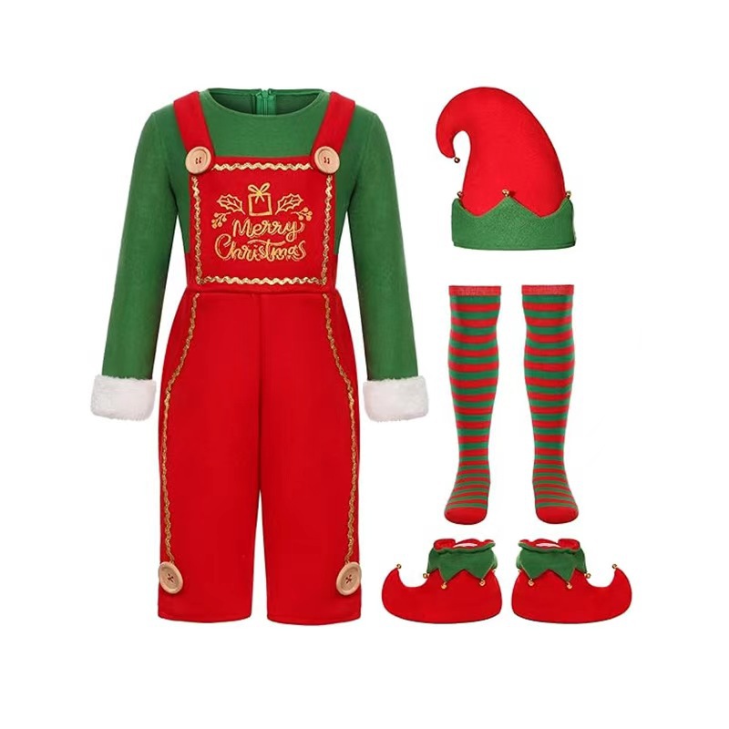 ชุดคอสเพลย์ซานตาคลอสผู้ใหญ่สุด - Elf Costume Christmas บทวิจารณ์และราคา