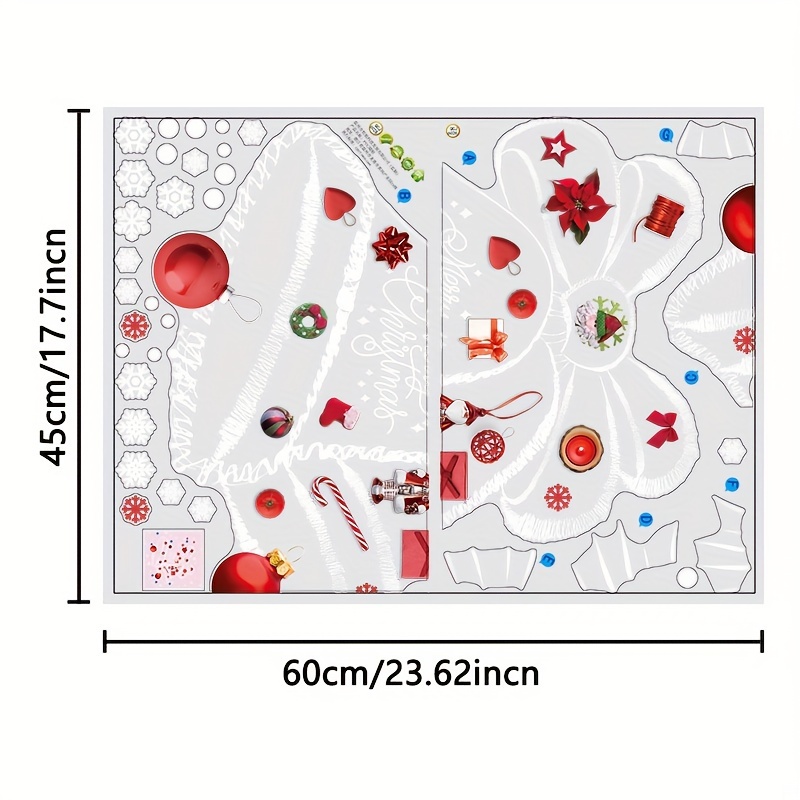สติกเกอร์คริสต์มาส เกล็ดหิมะ ต - Snowflake Window Decal บทวิจารณ์และราคา